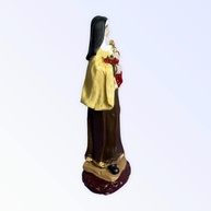 Imagem de Santa Teresinha em Resina 7 cm - Detalhes Espectaculares e Espiritualidade - imagem 4