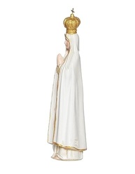 Figura de Nossa Senhora de Fátima em Resina - 18cm | Coleção Renaissance Joseph's Studio - imagem 4