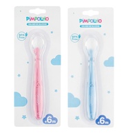 Colher de Silicone Rosa para Bebê - Segura, Macia e Ergonômica | Ideal para Introdução Alimentar a Partir de 6 Meses - imagem 4