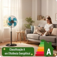Ventilador de Coluna Oscilante 127V com 3 Velocidades Silencioso e Econômico - imagem 3