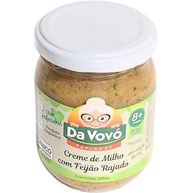 Da Vovó, Papinha Infantil, Vegana, Linha +8, Creme de milho com Feijão ralado, 200ml - imagem 4