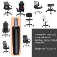 Pistão de Cadeira de Escritório Universal com Coluna a Gás - Aço Reforçado - imagem 4