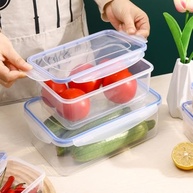 Conjunto de 3 Recipientes para Armazenamento de Alimentos com Tampas – Sem BPA, à Prova de Vazamento e Empilháveis - imagem 4