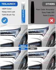 Tinta de Retoque Acura Exact Match - Reparação de Arranhões com Cor Perfeita (Orquídea Branca/Bellanova/Pérola Branca) - imagem 3