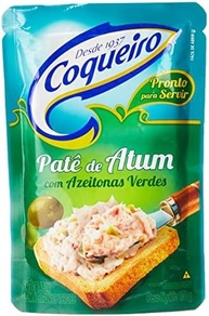 Pate de Atum com Azeitonas Verdes Coqueiro Pct 170g - imagem 2
