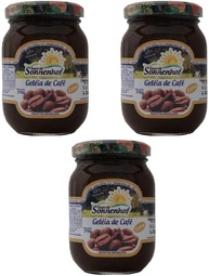 Kit com 3 Potes de Geleia Extra de Café - 310g - Fazenda Sonnenhof - imagem 1