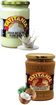 Doce de Leite com Nata 400g + Doce de Leite com Coco 400g - Tatitânia - imagem 3