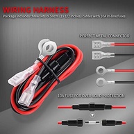 Tomada de Isqueiro 12V Fêmea DaierTek com LED Azul - Kit 3 Peças à Prova d'Água para Barcos, RV, ATV e Mais - imagem 5