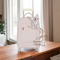 Mala de Maternidade com Rodinhas Ballet Rosa - Masterbag - imagem 3
