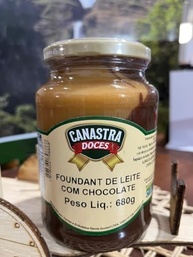 Foundant de Leite com Chocolate 680gr - Canastra Premium - imagem 2