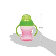 Copo de Treinamento com Alça Rosa - Transição Segura da Mamadeira para o Copo - imagem 3