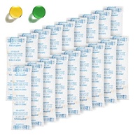 Gel de Sílica Premium com Indicador de Umidade – 150 Pacotes de 5g para Alimentos, Eletrônicos e Armazenamento Seguro - imagem 2