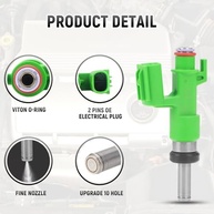 Injetores de Combustível DERI para Toyota Camry, Sienna, Highlander e RAV4 - Kit com 4 Unidades - imagem 3