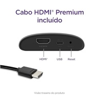 Roku Express | Dispositivo de streaming para TV HD/Full HD compatível com Alexa, Siri e Google. Inclui Cabo HDMI Premium - imagem 3