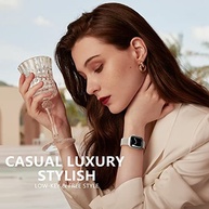 Pulseira de metal Zedoli compatível com Apple Watch séries 9, 8, 7, 6, 5, 4, 3, 2, 1 SE Ultra, 40 mm, 38 mm, 41 mm, 45 mm, 44 mm, 42 mm, 49 mm, masculina, feminina, magnética, malha milanesa, aço inóx - imagem 3