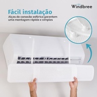 Defletor de Ar Condicionado Split Windbree - Controle Total do Fluxo de Ar até 90cm - imagem 4