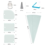 Conjunto de Sacos de Confeitar Anti-Explosão 31cm com 14 Pontas - Kit Completo para Decoração de Bolos e Sobremesas - imagem 3