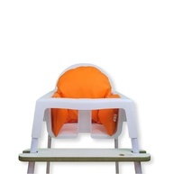 Almofada Confortável para Cadeirão de Bebê - Apoio Essencial para Alimentação (Laranja) - imagem 2