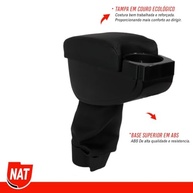 Apoio de Braço Premium para Fiat Argo, Cronos e Strada (2017-2021) - Conforto e Estilo com Porta-Copo - imagem 4
