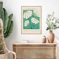 Conjunto de 9 Pôsteres de Arte de Parede Florais | Decoração Moderna 30x40cm - imagem 5