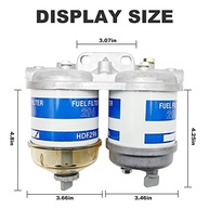 Conjunto de Filtro de Combustível Duplo com Tigela de Vidro para Tratores Ford e New Holland - Peça de Reposição Universal - imagem 5