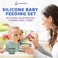 Conjunto de Alimentação Baby Led Weaning em Silicone - 10 Peças | Pratos, Copos e Talheres Seguros para Bebês e Crianças - imagem 4