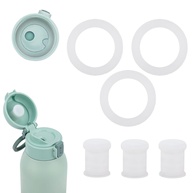 Conjunto de Acessórios para Aquecedor de Mamadeiras Momcozy - 3 Tampas + 3 Anéis de Vedação em Silicone Livre de BPA - imagem 1