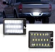 Conjunto de Luz de Placa LED para Dodge Durango 2014-2020: Branco Brilhante 6500K (2 Peças) - imagem 2