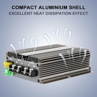 Conversor de Tensão DC 600W 48V/60V/72V para 12V 50A - Potência Estável e Proteção Total - imagem 3