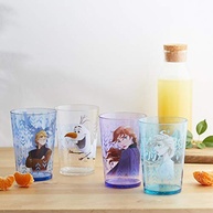 Conjunto de Copos Disney Frozen 2 - 4 Copos de Plástico com Personagens Anna, Elsa e Olaf - imagem 5