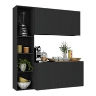 Armário de Cozinha Compacto Linea Fit 4 Portas - Design Moderno e Funcionalidade - imagem 1