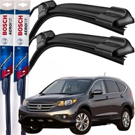 Par de Palhetas Limpador Parabrisa Bosch Aerofit Original Honda CR-V 2008-2012 - imagem 1
