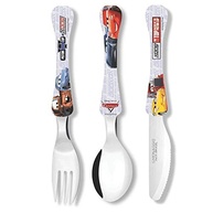 Conjunto de Talheres Disney Cars Simonaggio - 3 Peças Ergonômicos para Crianças - imagem 3