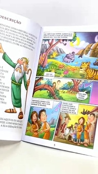 de-criancas-arca-noe-quadrinhos-biblico-a-para-aventura-revista-uma-a-em-a