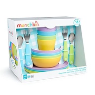 Conjunto de Jantar para Crianças Munchkin 16 Peças - Pratos, Copos e Talheres Seguros - imagem 2