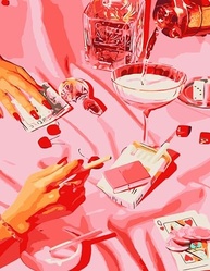 Kit de Pintura por Números Retrô para Adultos - DIY Criativo e Relaxante - imagem 2