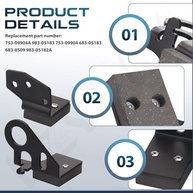 Kit Montagem Freio Convés MTD Cub Cadet 753-09904A 983-05182A - Peças de Reposição de Alta Qualidade - imagem 4