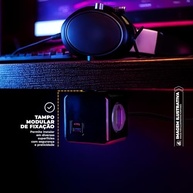 Adaptador Energy Cube Gshield: Multiplicador de Tomadas Bivolt com USB-A, Tipo C e Proteção contra Sobretensão - Preto - imagem 5