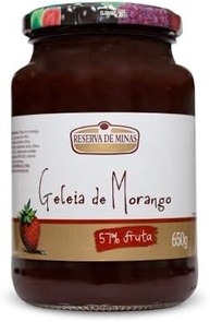 GELEIA DE MORANGO RESERVA DE MINAS 650g - imagem 3