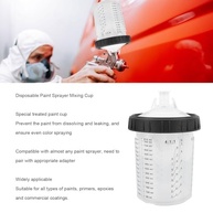 Forros de Copos Descartáveis para Pulverizador de Tinta Automotiva - Kit Completo com 40 Tampas e 10 Plugues - imagem 4
