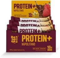 Banana Brasil Display Barra De Proteina Protein + Recheio De Napolitano - 9 Unidades De 50G (450G) - imagem 2