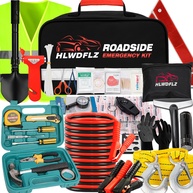 Kit Completo de Emergência Automotiva: Cabos de Ligação, Pá de Neve e Segurança Essencial para Qualquer Clima - imagem 1