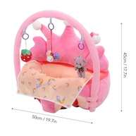 Assento de Apoio para Bebê em Forma de Coroa - Conforto Ergonômico com Brinquedos de Atividades - imagem 3