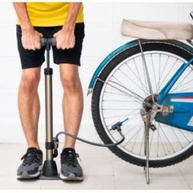 Bomba de Ar Portátil 50cm/30cm: Pneu de Bike, Moto e Carro - Infla Rápido e Fácil! - imagem 4
