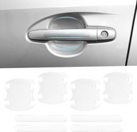 Kit 8 Protetores de Maçaneta de Carro Transparentes Anti-Risco - Proteção Invisível e Universal - imagem 2