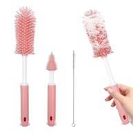 Kit de Limpeza 3 em 1 para Bomba de Leite Momcozy - Escovas Seguras e Eficientes para Mamadeiras e Peças - imagem 1