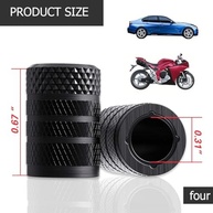 4 Tampas de Válvula de Pneu em Alumínio Anodizado - Proteção e Estilo para Seu Veículo - imagem 3