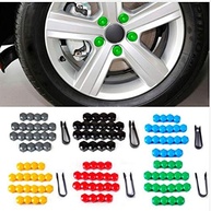 Akozon Tampas de Porca de Acumulação de 20pcs, Tampas de Porca Hexagonal de 17 Mm Com Ferramenta de Remoção, Tampas de Porca Roda, Tampas Centrais Roda, Universal para a Maioria das (5) - imagem 5