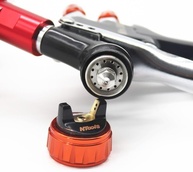 Pulverizadores De Tinta 1,2 Mm Pistola De Pulverização 1,0 Mm Kit De Bico 400cc / 250cc Pistola De Pulverização De Ar Do Tanque Com Copo De Mistura De Tinta E Adaptador Mini Pis, Black - imagem 4