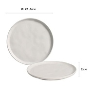 Conjunto de 6 Pratos de Sobremesa Bio Stoneware 21,5cm - Porto Brasil | Resistente e Elegante - imagem 4